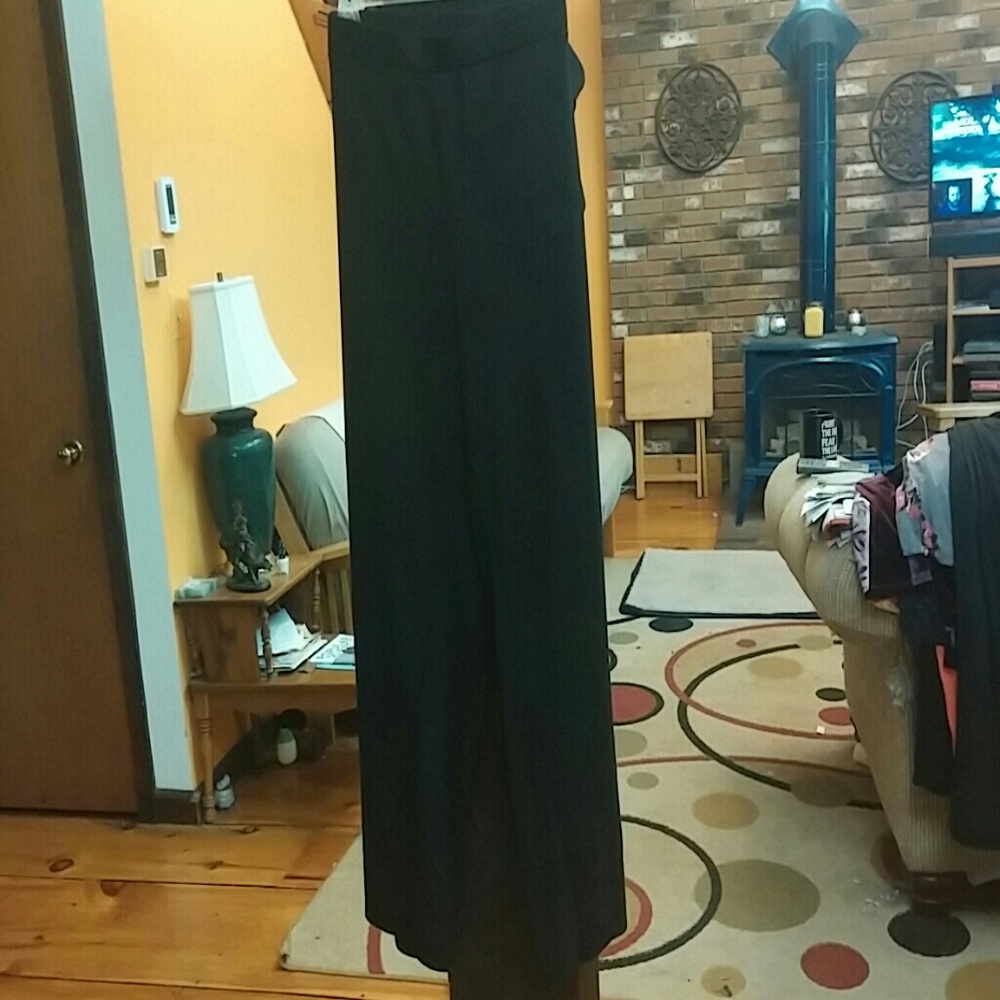 Pull on straight leg dress pants
